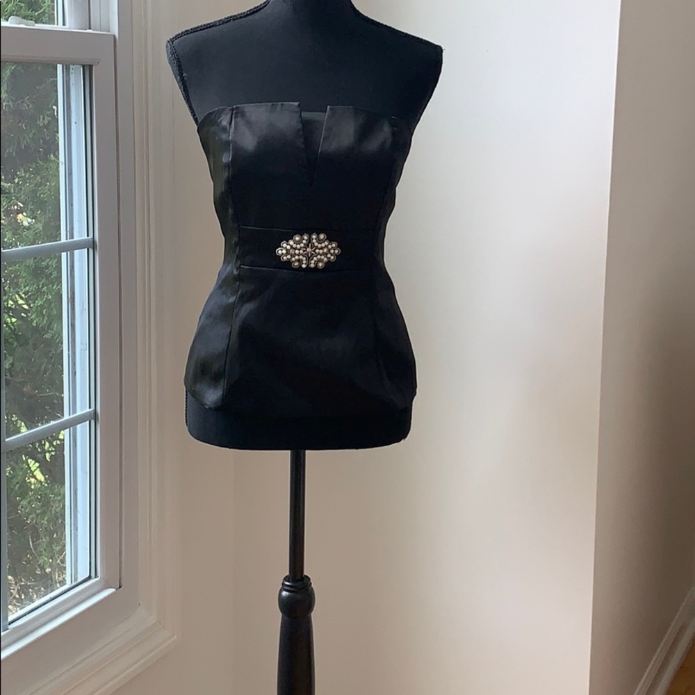 Black corset top